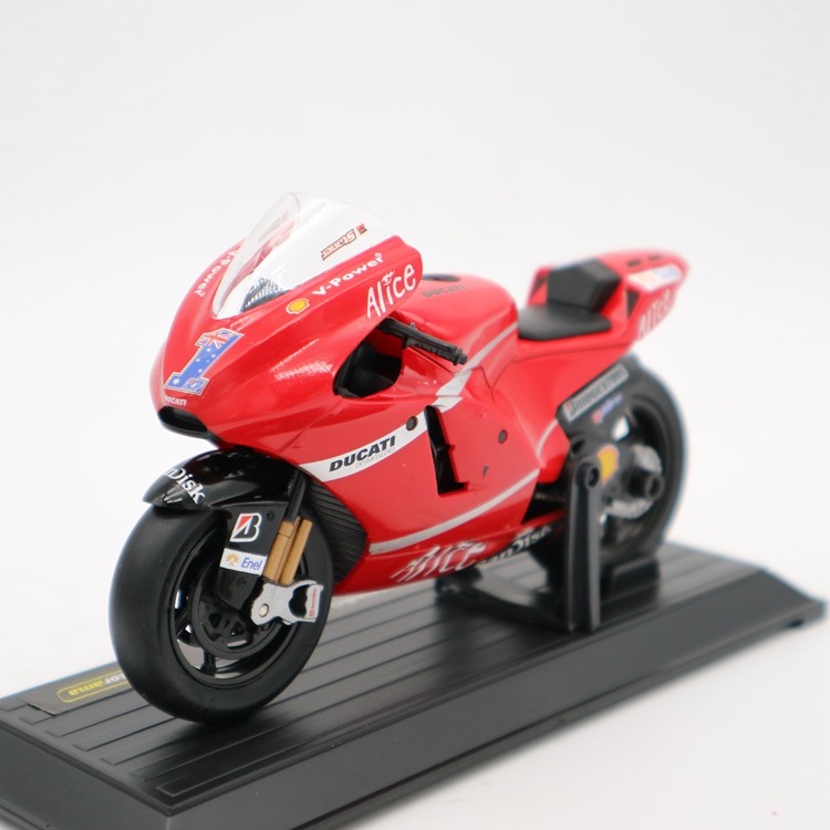 1:16 Motorama Ducati Desmosedici Casey Stoner #1 Motorcycle Model Toy 