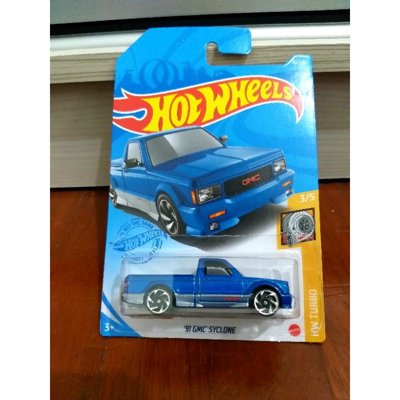 Hot wheels 91 GMC Syclone blue | Shopee Malaysia