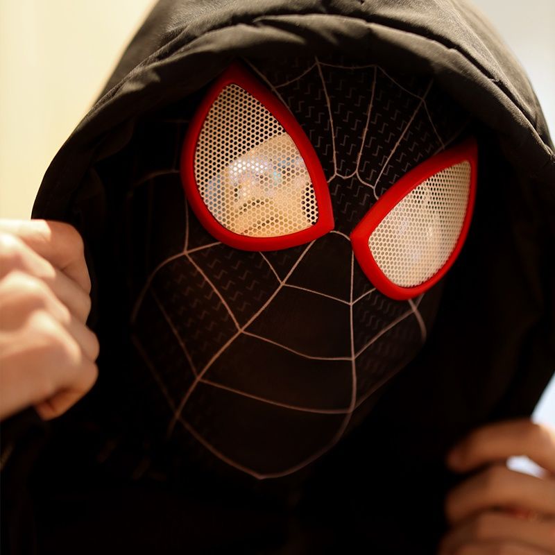 Spider Man: Homecoming Costume Movie Replica Marvel Official | Adult Spider  Headgear Cosplay Extraordinary Black Spiderman Funny Halloween Mask Mask |  