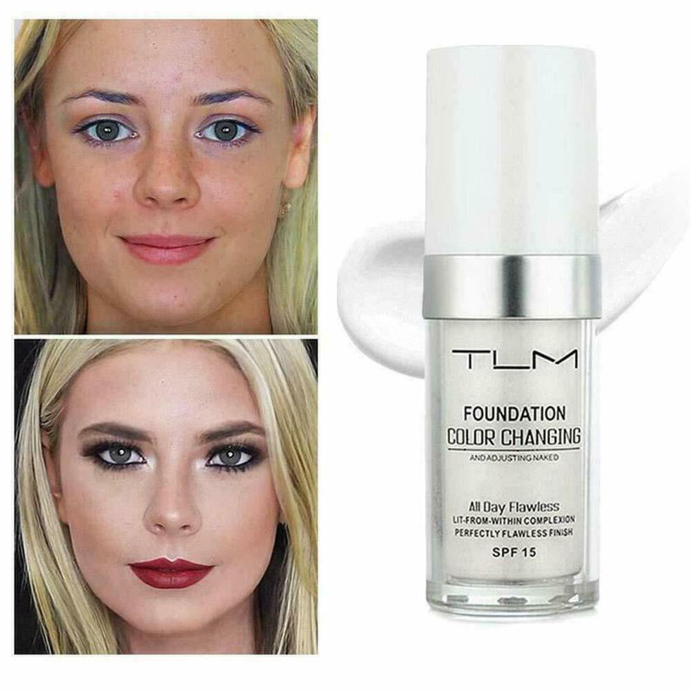 Tlm Flawless Magic Foundation Color Changing Foundation Makeup Change To Your Skin Tone Shopee Malaysia