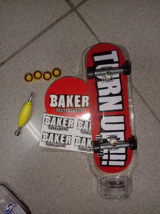 New Ultra Rare Tech Deck Baker Fingerboards Skateboards Shopee Malaysia