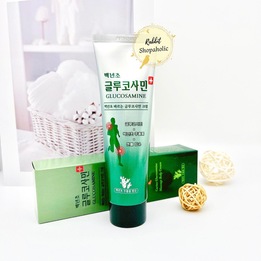 Cactus Glucosamine Massage Body Cream Muscle & Joint Pain Relief 150ml