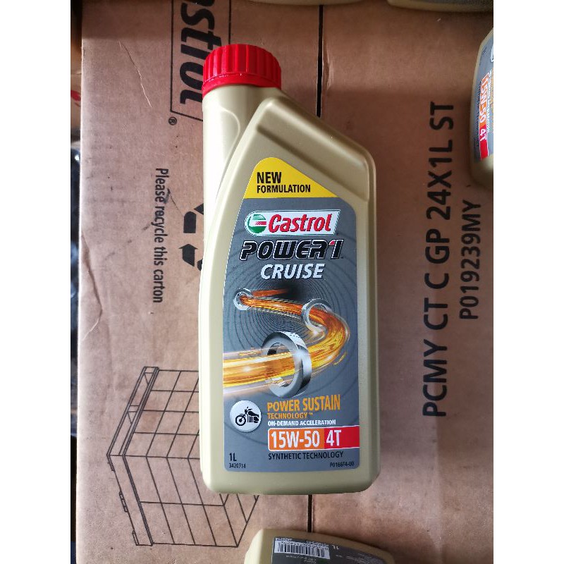 castrol power 1 cruise 15w50 review