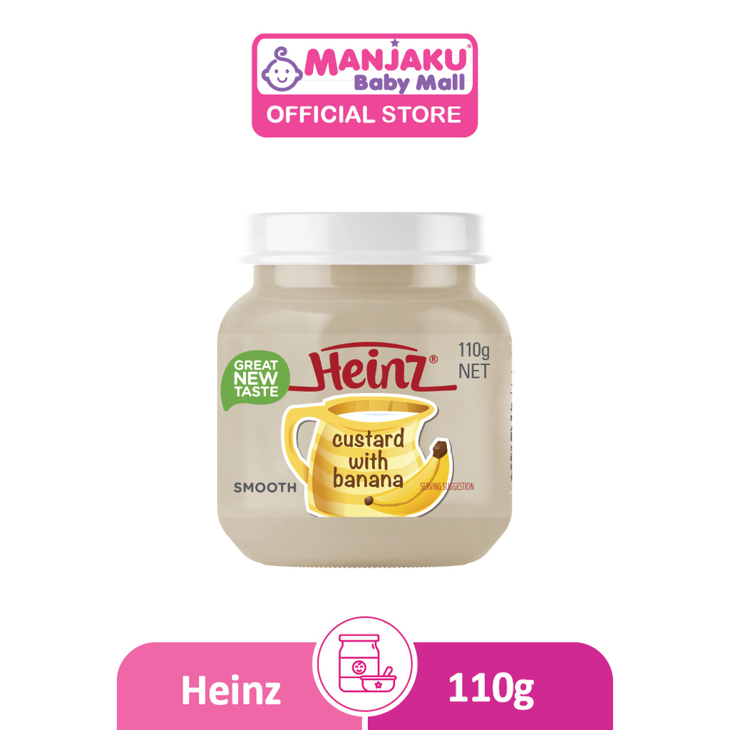 Heinz Baby Food Banana Custard 110gm Shopee Malaysia