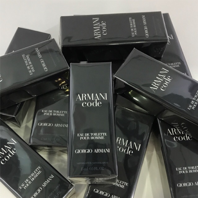 armani code perfume 15ml