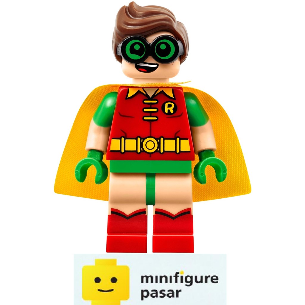 sh315 The Lego Batman Movie 70905 70902 70916 70917 - Robin Green Goggles  Minifigure - New | Shopee Malaysia