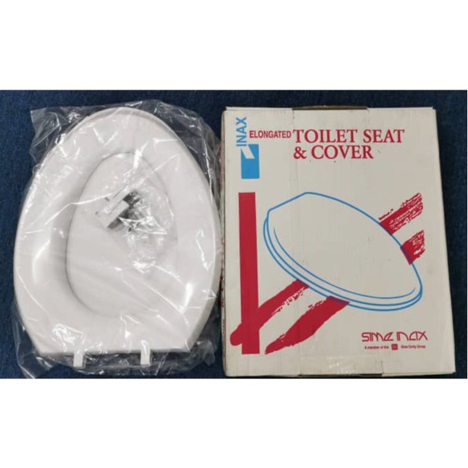 KiaQuest INAX CF5LKN Elongated Replacement Toilet Seat Cover White