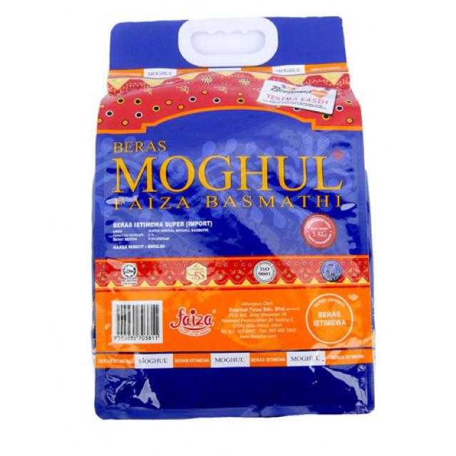 Moghul Faiza Basmathi Rice 5kg | Shopee Malaysia