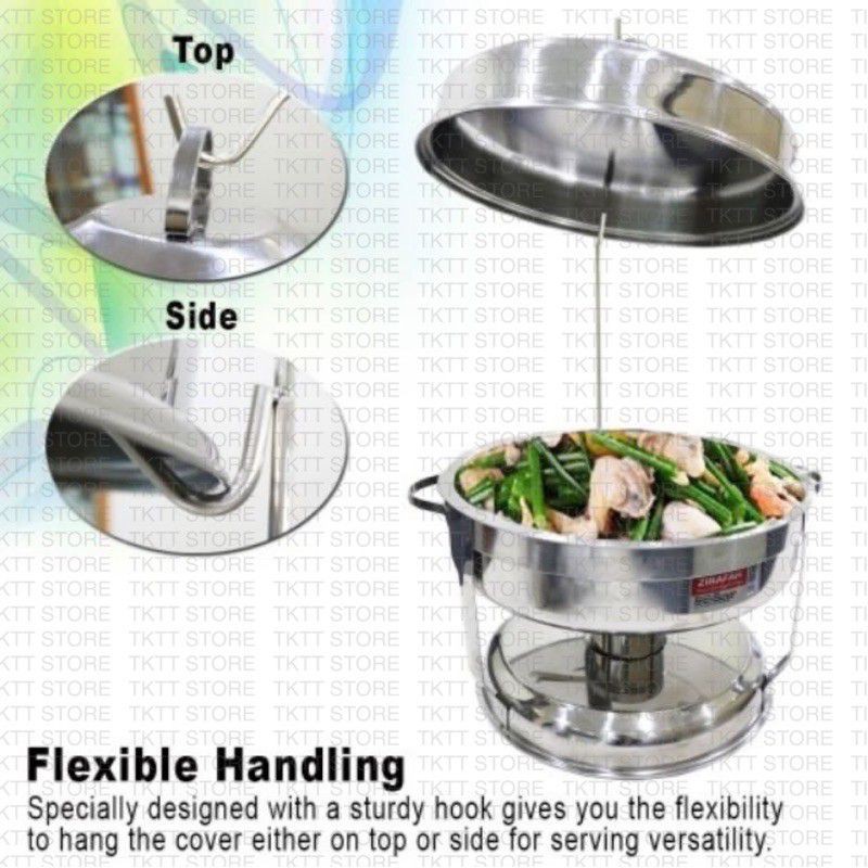 Offer Periuk Bekas Bufet Hidangan Ban Mari Pemanas Lauk Kenduri Parti Dish Heater Kedai Makan Restoran Bain Mari Shopee Malaysia