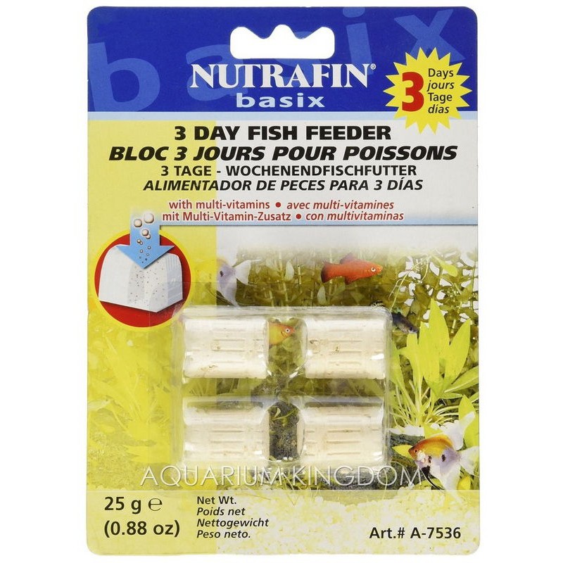Nutrafin Basix 3 Days Fish Feeder 25g Holiday Food Shopee Malaysia