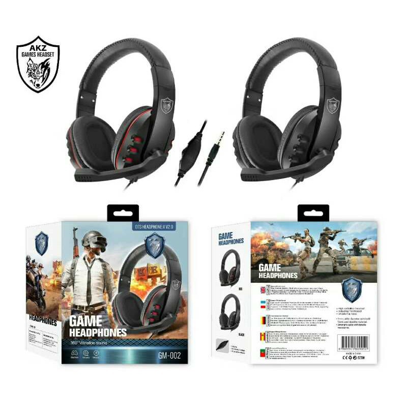 PUBG GM002 Gaming 3.5mm wired Headphones DTS GAMING HEADPHONE X V2.0