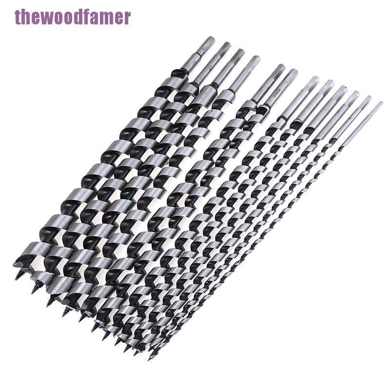 Professional Repair Mata Gerudi Kayu Spiral Auger 6–28mm – Woodworking Drill Bit 460mm Long - Image 4