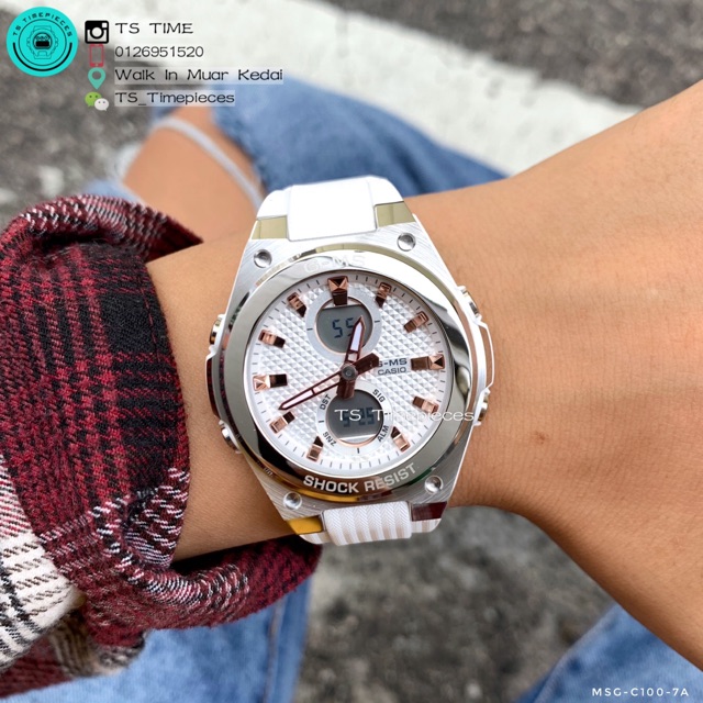 casio baby g msg c100