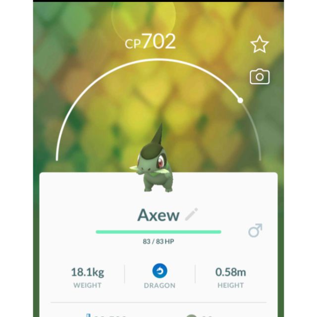 Pokemon Go Trade Axew Shopee Malaysia