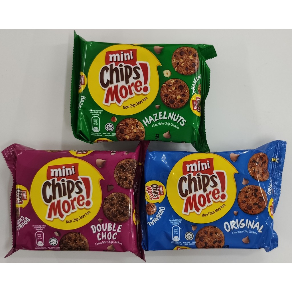 Chipsmore Mini Original / Hazelnuts / Double Choc 80g | Shopee Malaysia