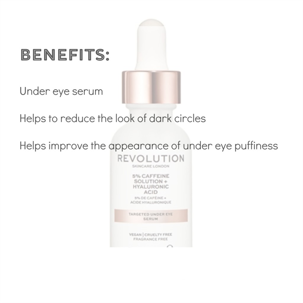 revolution caffeine eye serum