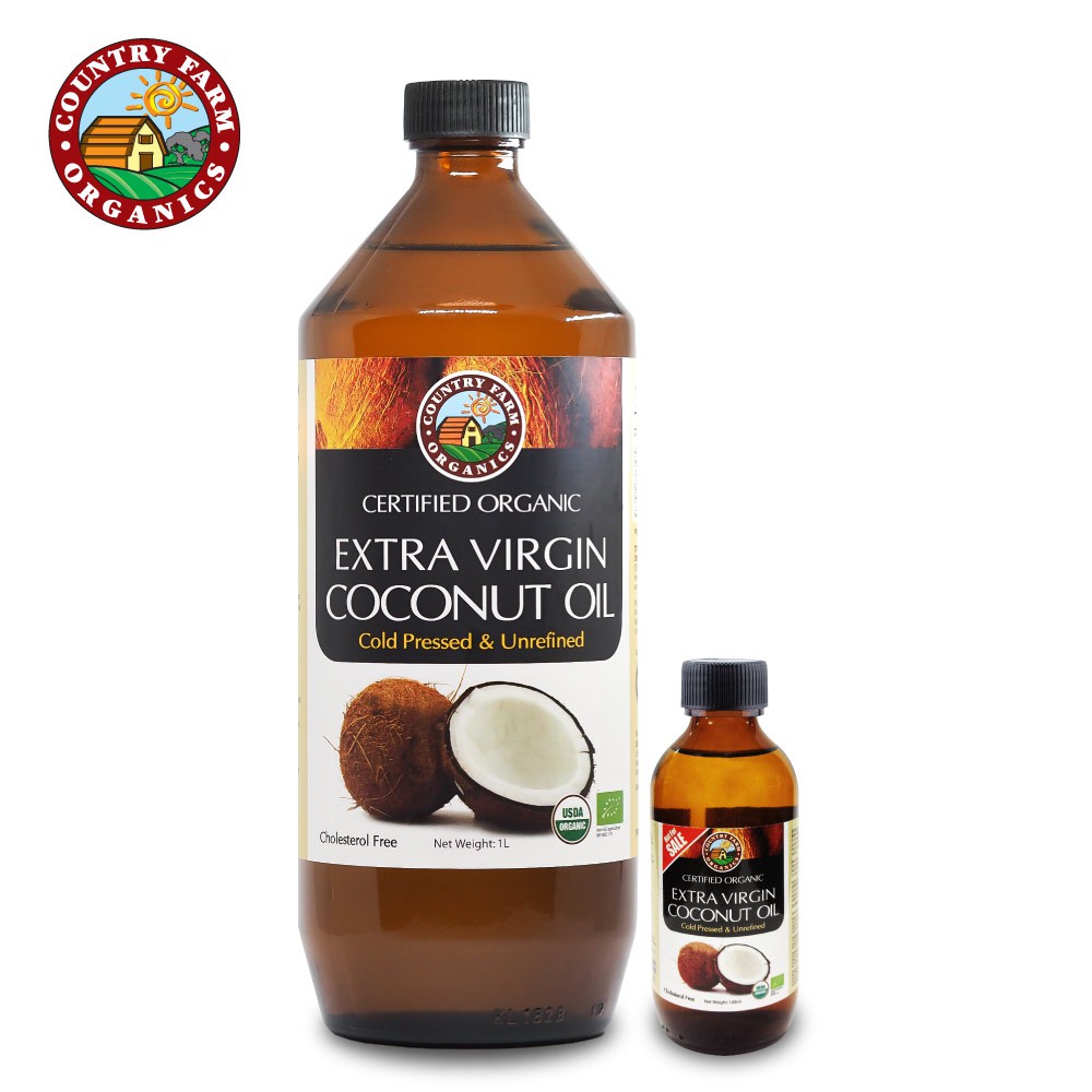 Country Farm Organics - Extra Virgin Coconut Oil (1L ...