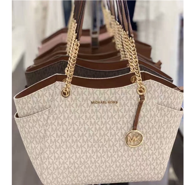 michael kors lg chain shldr tote
