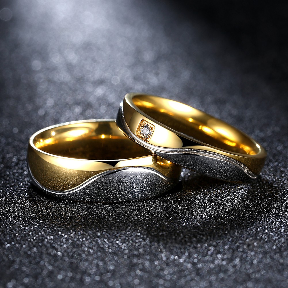 pair rings for couples gold