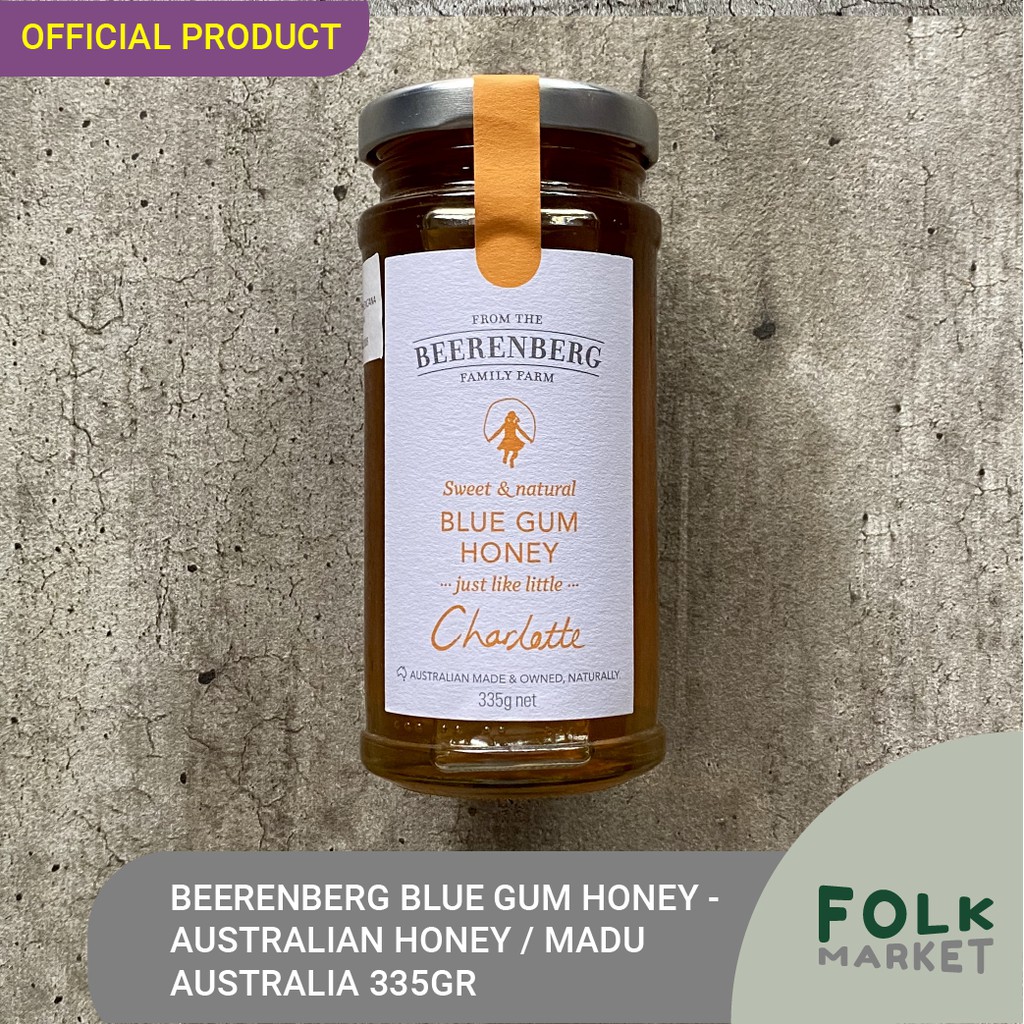 Beerenberg Blue Gum Honey 335gr Australian Honey Jam Honey Australia No Added Sugar Shopee Malaysia