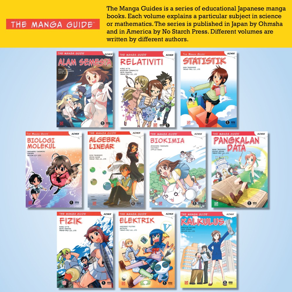 Manga Guide To Linear Algebra The Manga Guide ( Komik BM ) | Shopee Malaysia