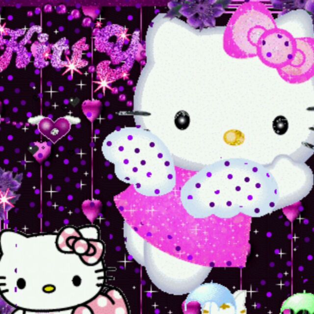 9sweet kitty9. Хеллоу Китти. Гифка Хелло Китти. Китти блестящие. Блестящая hello Kitty.