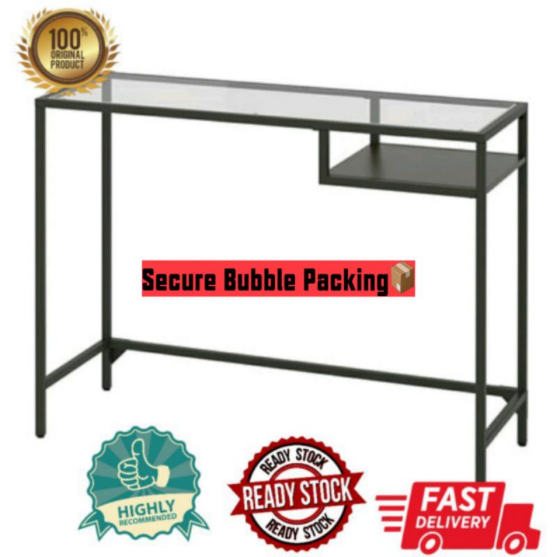 Ikea Computer Desk With Glass Top Glass Designs