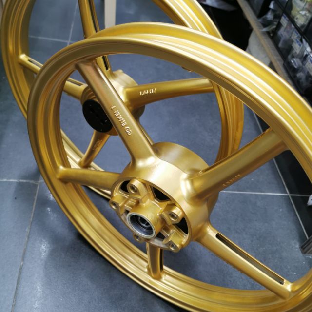 Enkei Sp 522 Sport Rim 1 6 1 6 Gold Y15 Y125 Shopee Malaysia