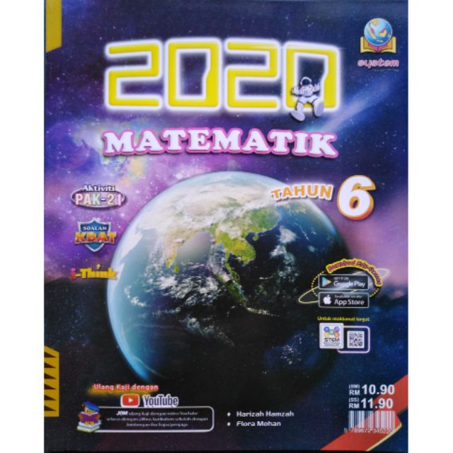 Buku Aktiviti 2020 Matematik Tahun 6 System Publications Shopee Malaysia