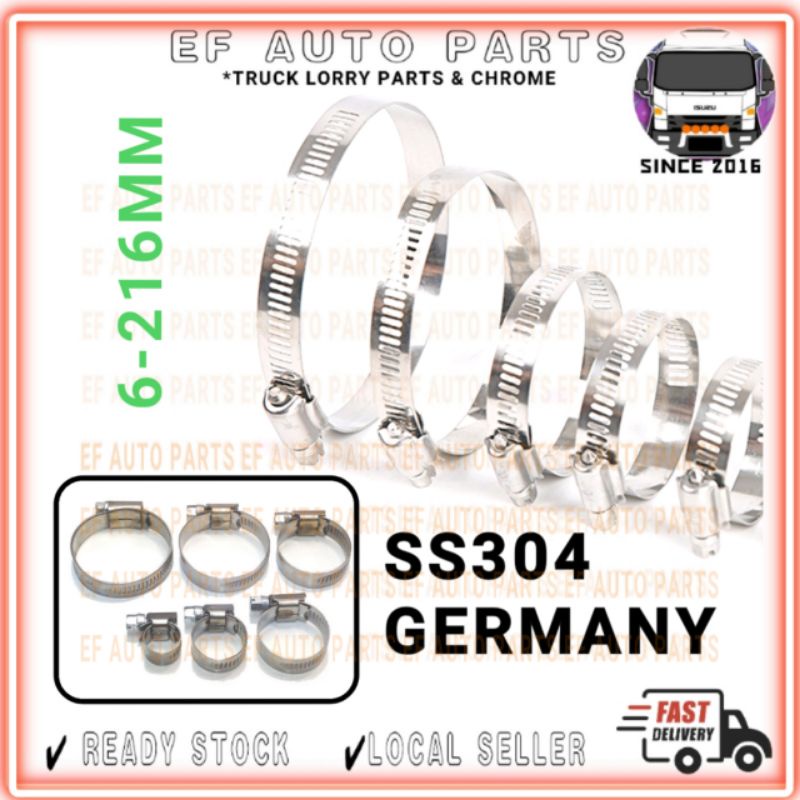 Breeze Stainless Steel Mini Hose Clamp, Worm Drive, SAE - View #5