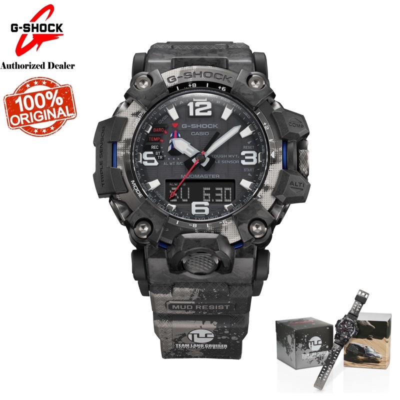 Casio G-shock (Ori) GWG-2000TLC-1A dust-proof mud electric wave solar triple sensor GWG-2000TLC-1A