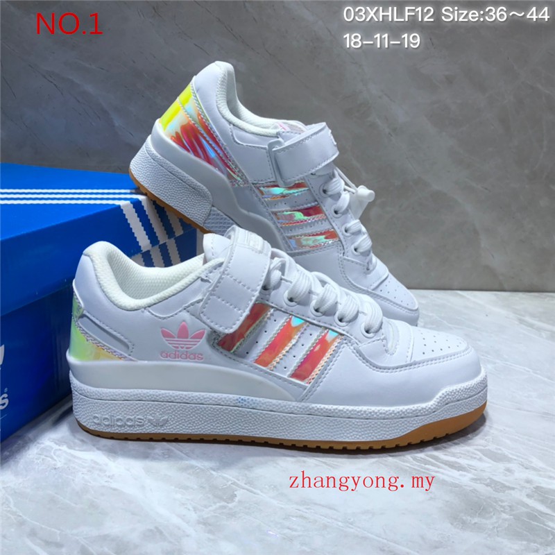 4COLOR ADIDAS FORUM MID LOW Men Running Shoes Women Sport Sneakers  Breathable | Shopee Malaysia