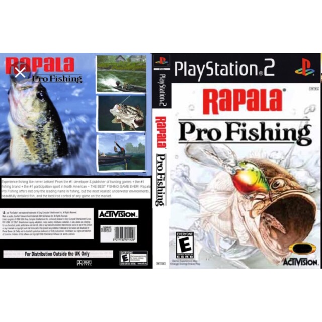 rapala pro fishing ps2