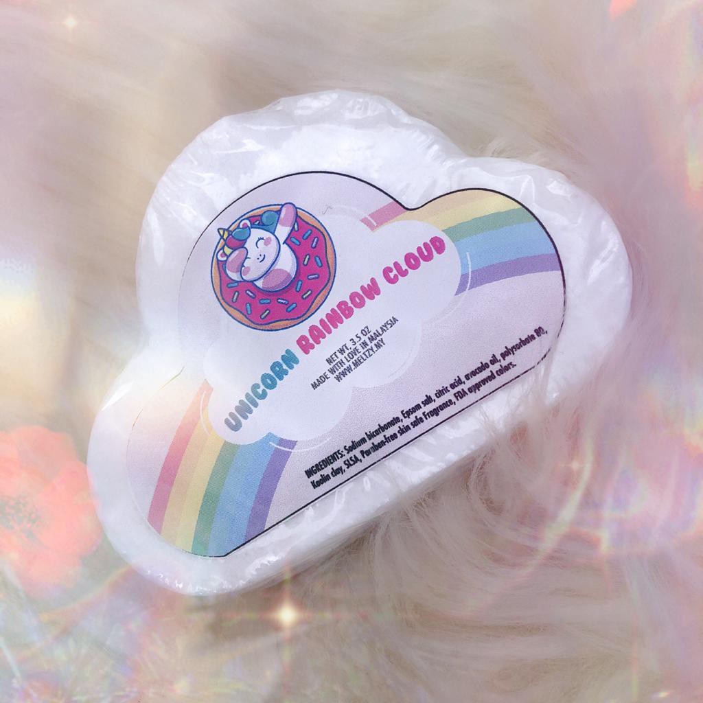 Unicorn Boom bath Rainbow Bathing ball Bath Boom | Shopee Malaysia