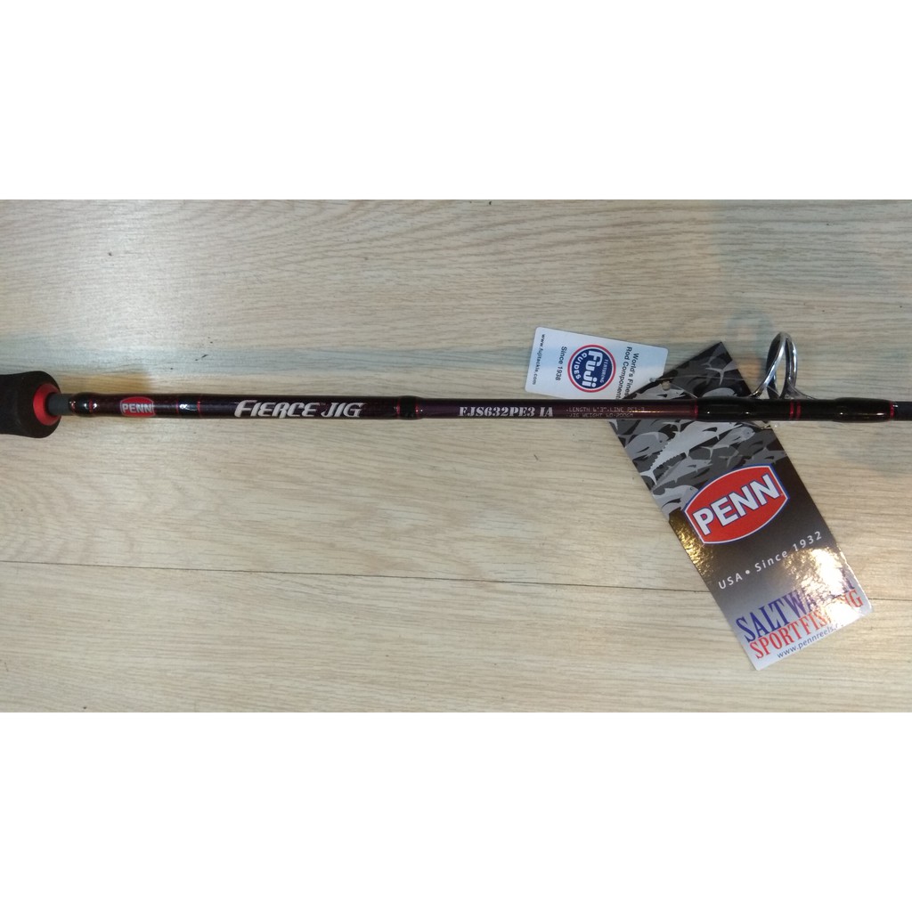 penn fierce jigging rod
