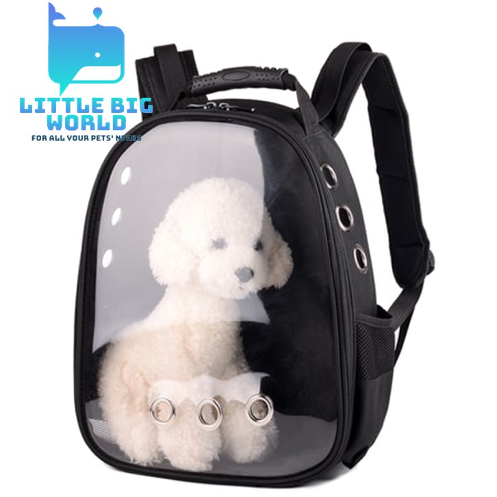 [Limited] Transparent Backpack Carrier Bag For Cat / Dog (Beg Galas Kucing)  宠物透明外出包