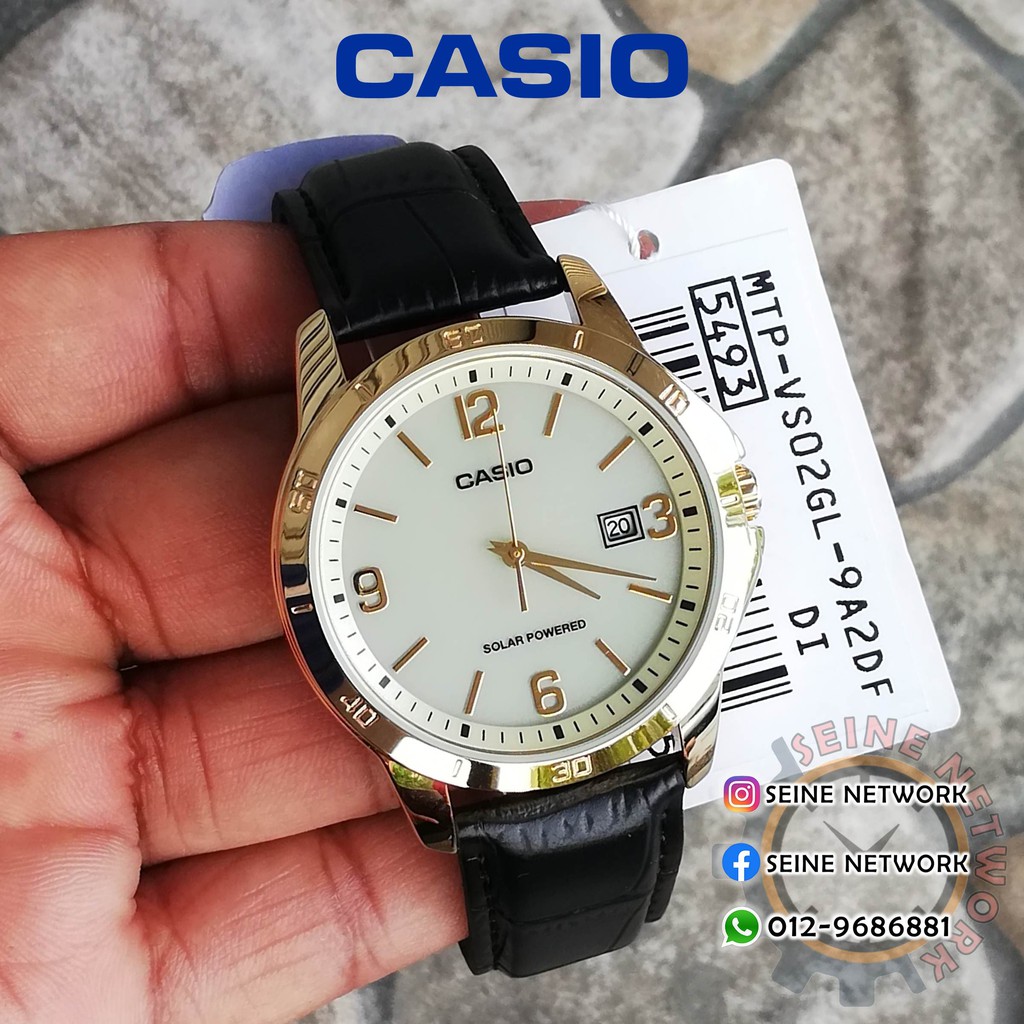 casio solar powered 5493