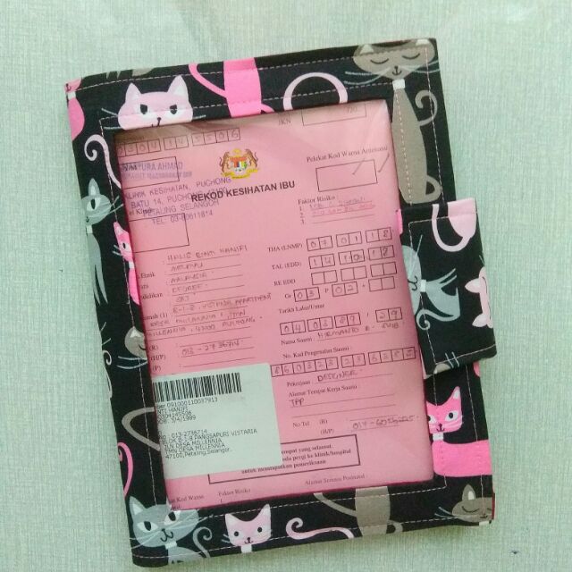 Readystok Cover Buku Pink Ibu Mengandung Maternity Cover Book Shopee Malaysia