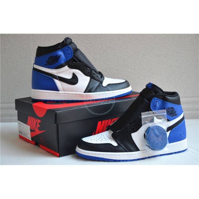 Fragment Design X Air Jordan 1 Retro High Og Flash Logo Shopee Malaysia