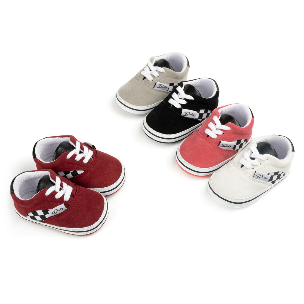 Baby Shoes Boys Girls Soft Sole Canvas Non-Slip Breathable Baby Sneakers