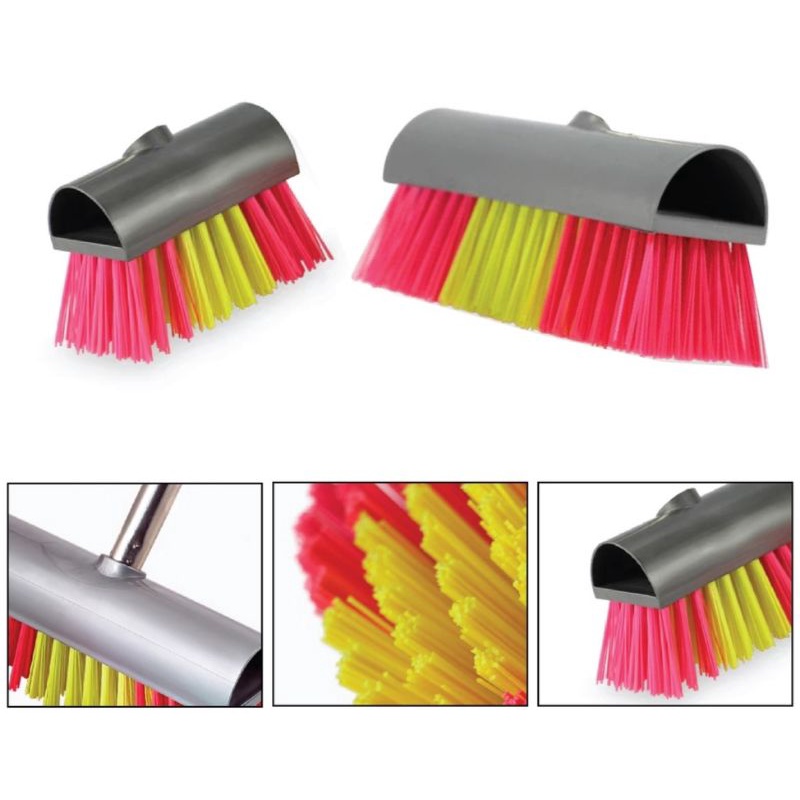 Nylon Hard Floor Broom Color / Drain Broom / Floor brush / Penyapu Cuci ...