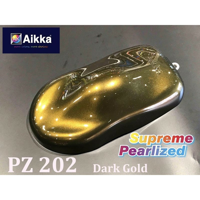 Aikka Pz202 Dark Gold Supreme Pearlized 2k Car Paint Ee Malaysia - Gold Car Paint Colors
