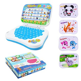 mainan kanak-kanak MB Children Bilingual Educational Learning Laptop ...