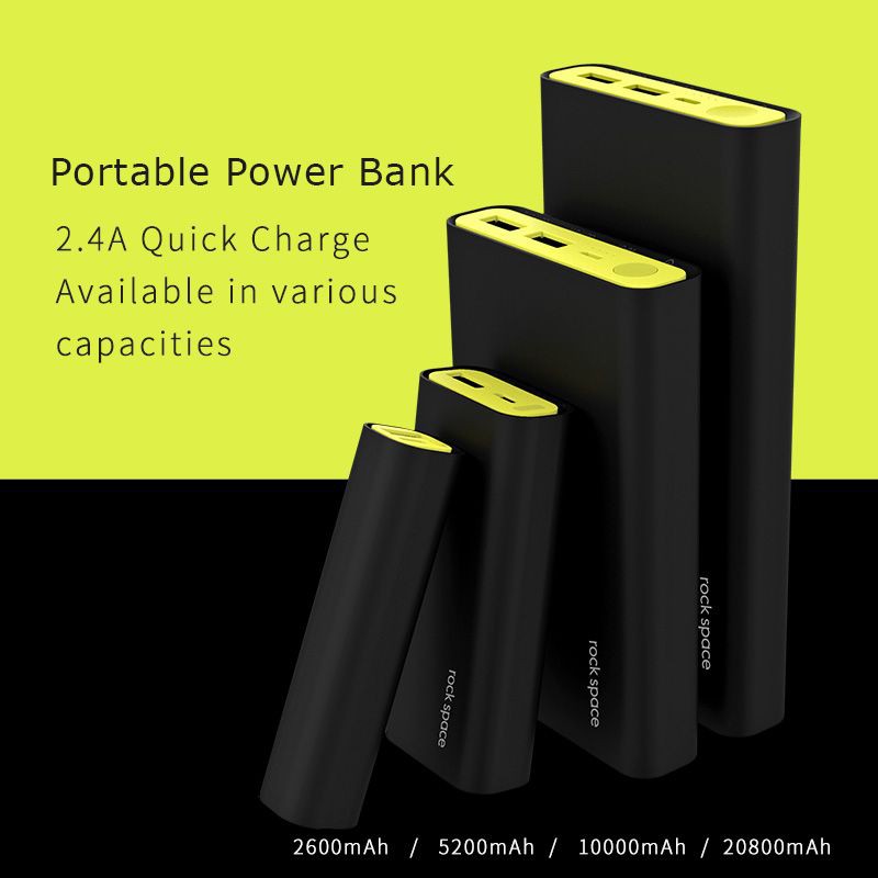 Rock Space Power Bank 10 000 Mah Amazon In Electronics