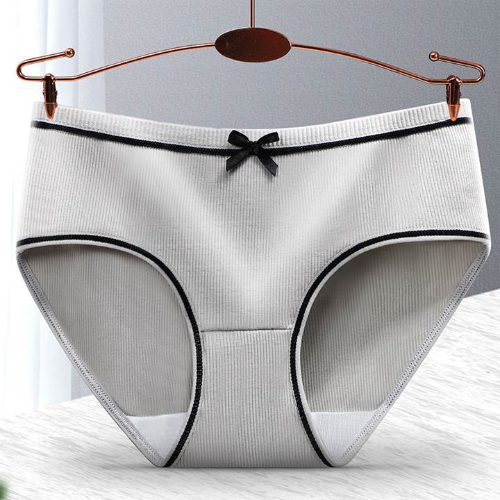 shopee: M-xxlwomen panties spender underwear breathing seamless underwear antibacterial panty seluar dalam Wanita women's underwear (0:1:Colour:Grey;1:3:Size:XXL)