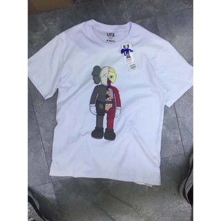 New Kaws X Uniqlo Ut 2019 Summer Graphic T Shirt Short Sleeve