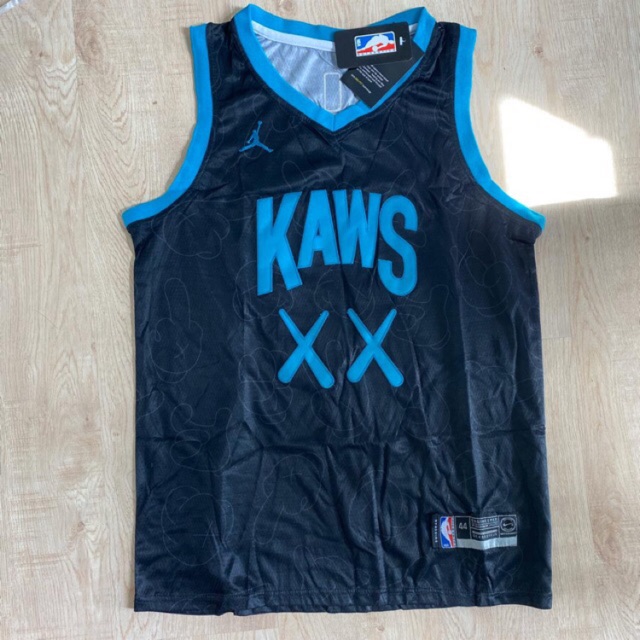 kaws basketball jersey