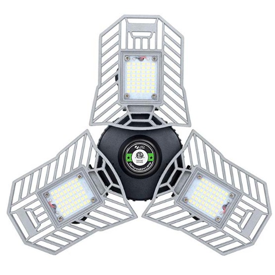 2 X UFO High Intensity E27 60W 6000LM LED Deformable Lamp Garage light AC85-265V