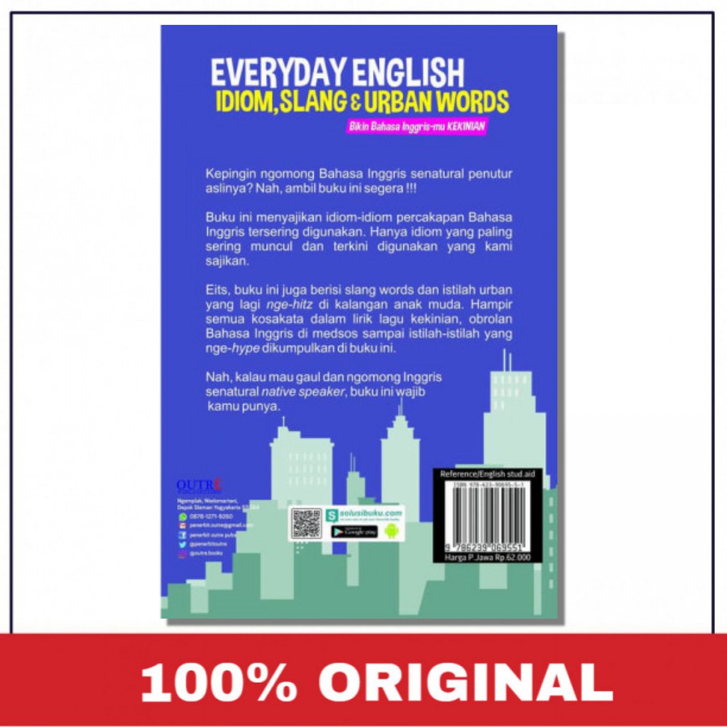 Everyday English Idiom Slang Urban Words Shopee Malaysia
