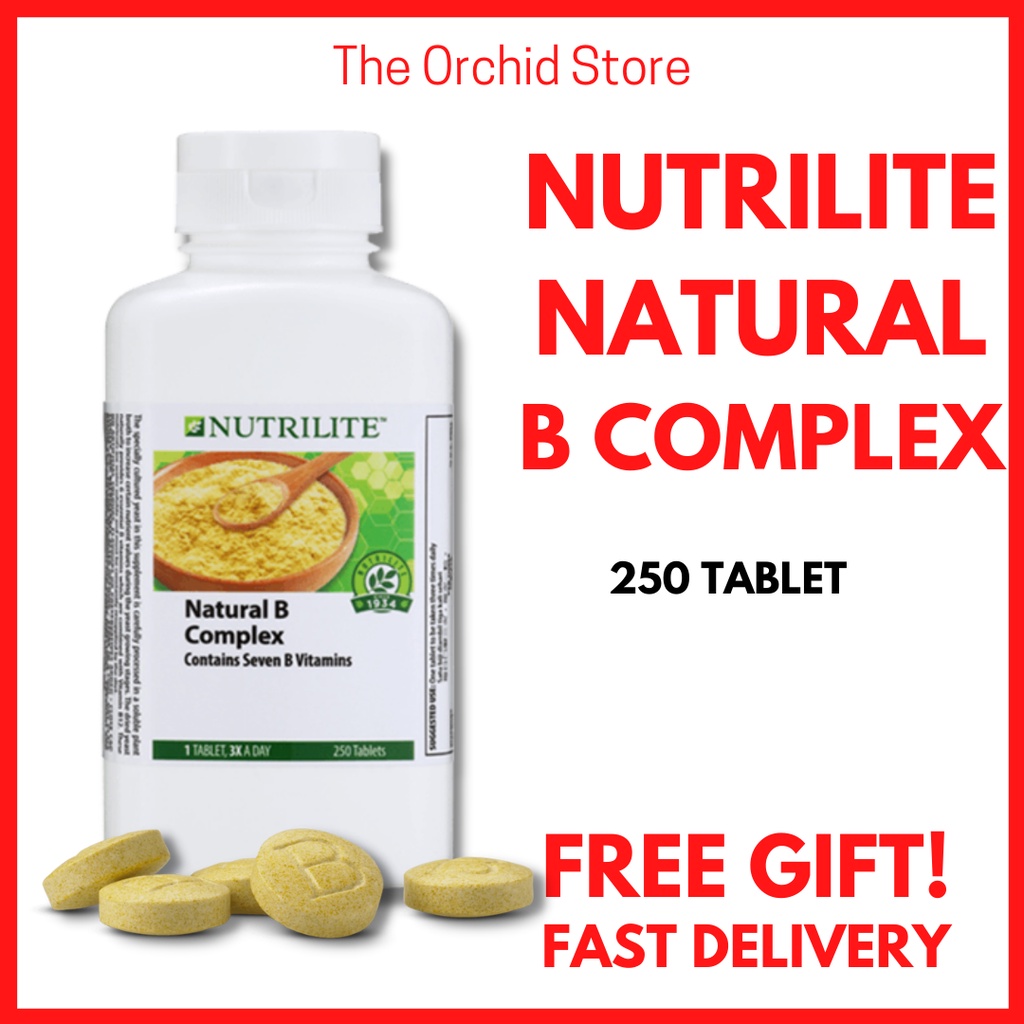 AMWAY Nutrilite Natural B Complex Vitamin B Complex Amway | Shopee Malaysia